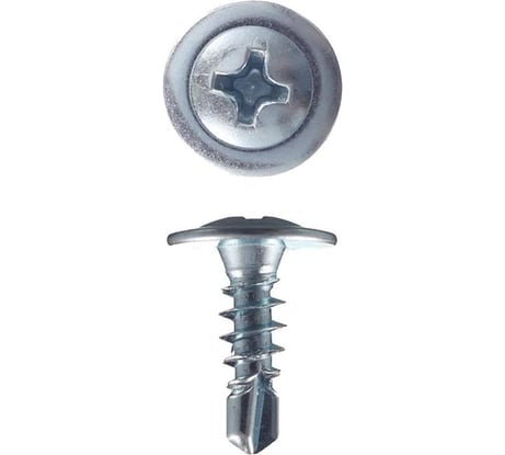 Саморез по металлу ПАРТНЕР клоп, Li 4,2x19 мм, с буром, 200 шт., контейнер ФАС 2975 200 40