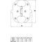 Фигурная петля Amig покрытие антик 553-60х60х1,5А 3