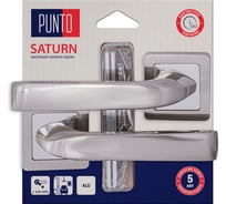Ручка раздельная PUNTO LM/A K.QR52.SATURN/HD SN/CP-3 матовый никель/хром 45637