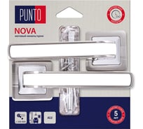 Ручка раздельная PUNTO LM/A K.QR52.NOVA/HD SN/CP-3 матовый никель/хром 45601