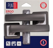 Ручка раздельная PUNTO LM/A K.QR52.ERGO/HD GR/CP-23 графит/хром 45559