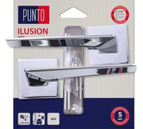 Ручка раздельная PUNTO LM/A K.QS52.ILUSION/HD CP-8 хром 45579
