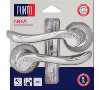 Ручка раздельная PUNTO LM/A R.TL54.ARFA/HD SN/CP-3 матовый никель/хром 45527
