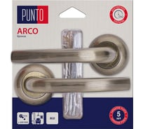 Ручка раздельная PUNTO LM/A R.TL54.ARCO/HD ABG-6 бронза 45519