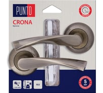 Ручка раздельная PUNTO LM/A R.TL54.CRONA/HD ABG-6 бронза 45549