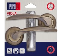 Ручка раздельная PUNTO LM/A R.TL54.VIOLA/HD ABG-6 бронза 45745