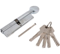 Цилиндровый механизм PUNTO Z3002Knob110 (50+10+50) с вертушкой CP хром 48047