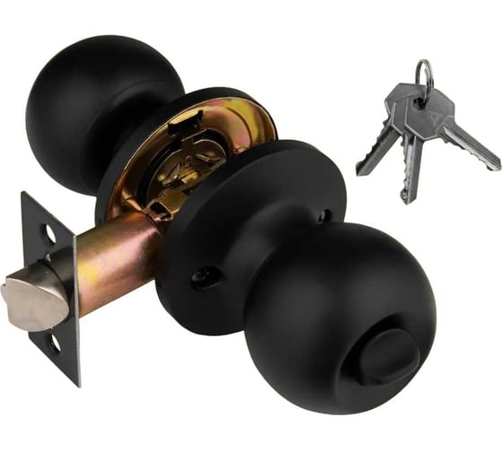Ручка-кноб PALIDORE Arsenal 607 BLACK ET, черн. 98761493
