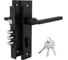 Дверной комплект PALIDORE LHS 6237-220, 3 ключа, Black 98761524 1