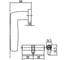 Дверной комплект PALIDORE LHS 6237-314, 3 ключа, Black 98761525 4