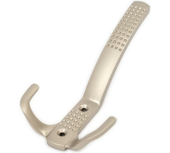 Крючок Tech-Krep/Zitar с перфорацией, 3-х рожковый, сатин 1 шт 129906