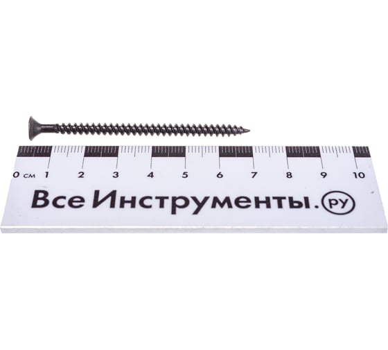 Стальной фосфатированный саморез с частой резьбой Tech-Krep СГМ 4.2х70, 2500 шт. 00005275