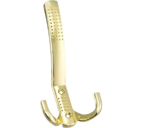 Крючок Tech-Krep/Zitar с перфорацией, 3-х рожковый, золото 1 шт 129904