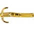 Крючок Tech-Krep/Zitar с перфорацией, 3-х рожковый, золото 1 шт 129904 4