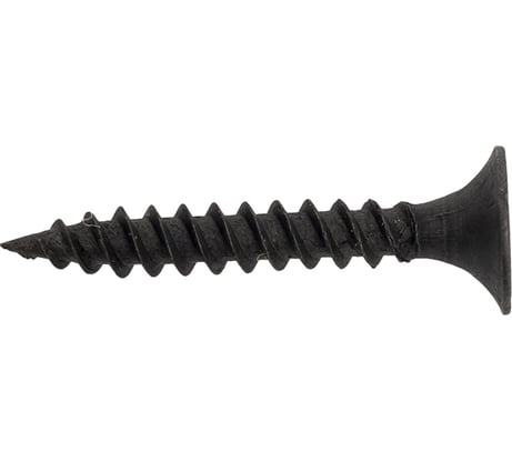 Саморез по металлу ЖЕСТЬ черный, (ГМ) 3,5x25 мм, 30 шт., европодвес УТ-00002866