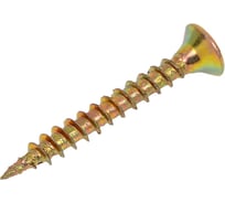 Саморез универсальный ЖЕСТЬ желтый цинк, 2,5x20 мм, 25 шт., европодвес УТ-00003223