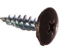 Саморез с прессшайбой ЖЕСТЬ острый, 4,2x16 мм, RAL8017, 200 шт., контейнер 280 мл УТ-00002968