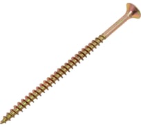 Саморез универсальный ЖЕСТЬ желтый цинк, 4,5x80 мм, 4 шт., европодвес УТ-00008923