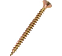 Саморез универсальный ЖЕСТЬ желтый цинк, 5x60 мм, 7 шт., европодвес УТ-00003318