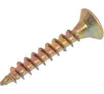 Саморез универсальный ЖЕСТЬ желтый цинк, 2,5x16 мм, 25 шт., европодвес УТ-00003220