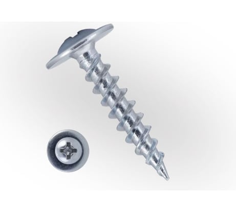 Саморез с прессшайбой ЖЕСТЬ острый, 4,2x13 мм, 22 шт., европодвес УТ-00002907