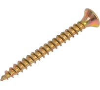 Саморез универсальный ЖЕСТЬ желтый цинк, 2,5x25 мм, 25 шт., европодвес УТ-00003225