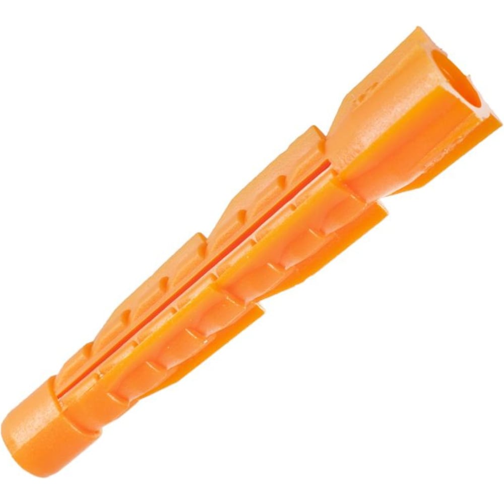 Дюбель универсальный трехраспорный ЖЕСТЬ без борт, полипропилен, 8x52 ...