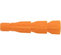 Дюбель универсальный трехраспорный ЖЕСТЬ без борт, полипропилен, 5x32 мм, 20 шт., европодвес УТ-00006097