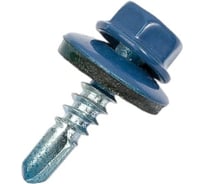 Кровельный саморез ЖЕСТЬ 4.8x51 мм, RAL5005, насыщенный синий, 6 шт., европодвес УТ-00009307