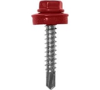 Кровельный саморез ЖЕСТЬ 5.5x19 мм, RAL3011, красно-коричневый, 70 шт., контейнер 280 мл УТ-00002680