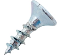 Саморез универсальный ЖЕСТЬ белый цинк, 3,5x12 мм, 35 шт., европодвес УТ-00003113