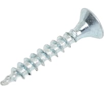 Саморез универсальный ЖЕСТЬ белый цинк, 2,5x16 мм, 25 шт., европодвес УТ-00003107