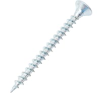 Саморез универсальный ЖЕСТЬ белый цинк, 3,5x35 мм, 18 шт., европодвес УТ-00003122