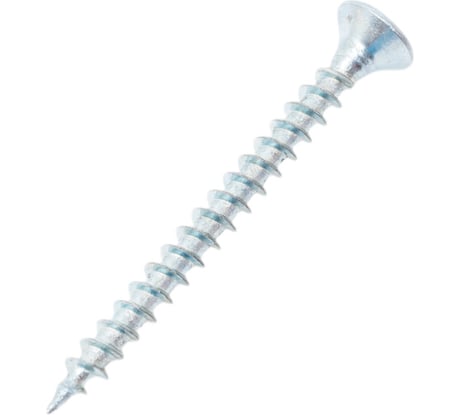 Саморез универсальный ЖЕСТЬ белый цинк, 3,5x35 мм, 18 шт., европодвес УТ-00003122