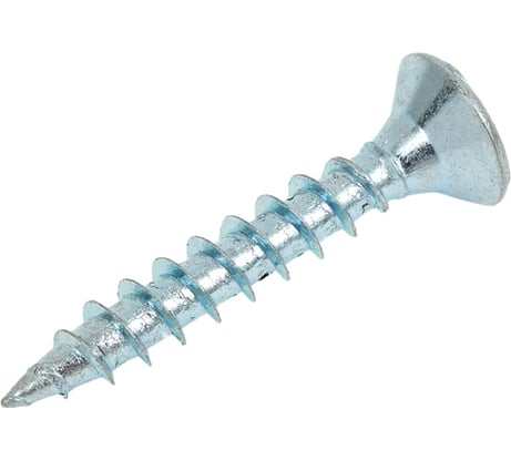 Саморез универсальный ЖЕСТЬ белый цинк, 4x25 мм, 20 шт., европодвес УТ-00003164