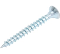 Саморез универсальный ЖЕСТЬ белый цинк, 4x35 мм, 16 шт., европодвес УТ-00003168