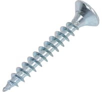 Саморез универсальный ЖЕСТЬ белый цинк, 4x30 мм, 200 шт., контейнер 280 мл УТ-00003167