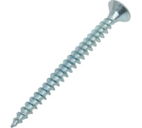 Саморез универсальный ЖЕСТЬ белый цинк, 5x60 мм, 7 шт., европодвес УТ-00003190