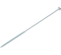 Саморез универсальный ЖЕСТЬ белый цинк, 6x200 мм, 2 шт., европодвес УТ-00006201