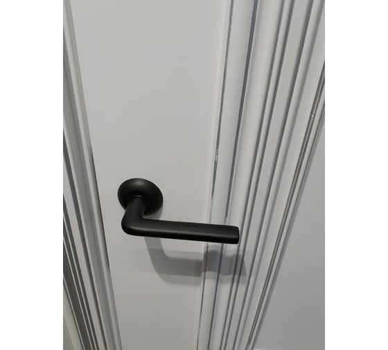 Дверная ручка MORELLI Колонна цвет-черный MH-03 BL-IND 9012845