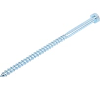 Болт сантехнический ЖЕСТЬ DIN 571, 10x180 мм, 10 шт., пакет УТ-00010446