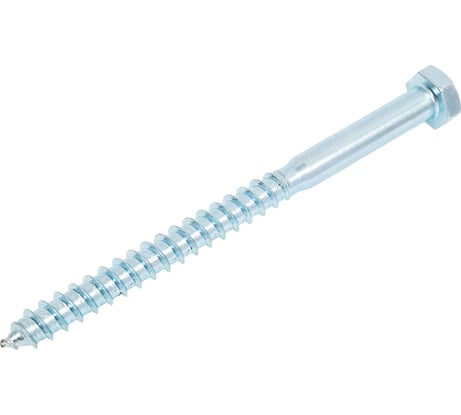 Болт сантехнический ЖЕСТЬ DIN 571, 12x160 мм, 2 шт., европодвес УТ-00005914