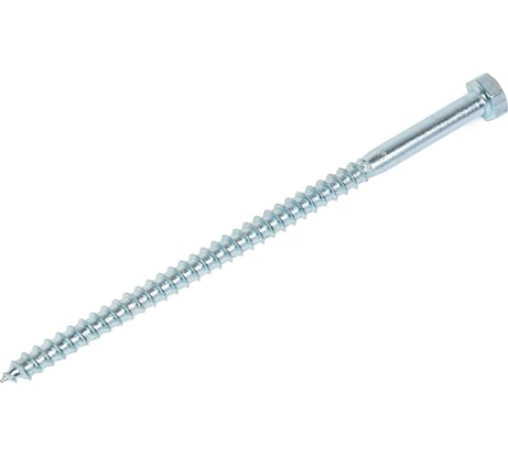 Болт сантехнический ЖЕСТЬ DIN 571, 6x120 мм, 2 шт., европодвес УТ-00004625