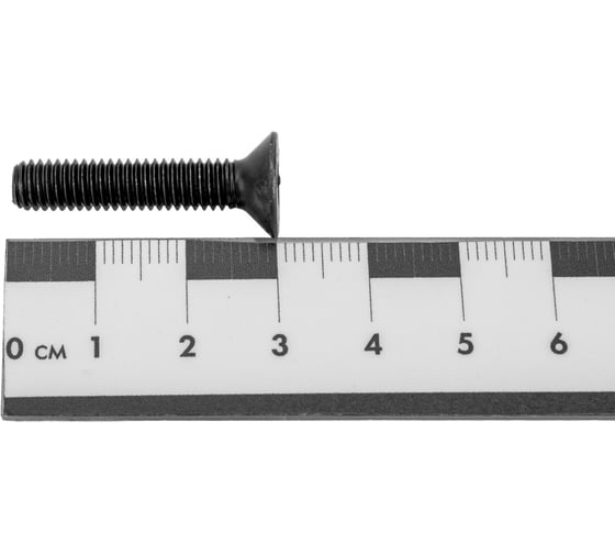 Винт ЦКИ DIN7991 М6х30 10.9 ОКС 250 шт. 50452