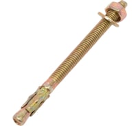 Анкер клиновой ЖЕСТЬ М6x80 мм, 2 шт., европодвес УТ-00002365