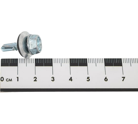 Кровельный саморез ЖЕСТЬ цинк, 6,3x19 мм, 12 шт., европодвес УТ-00009353
