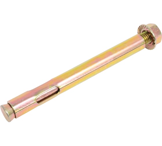 Анкерный болт с гайкой ЖЕСТЬ М12x129 мм, 2 шт., европодвес УТ-00001756 1