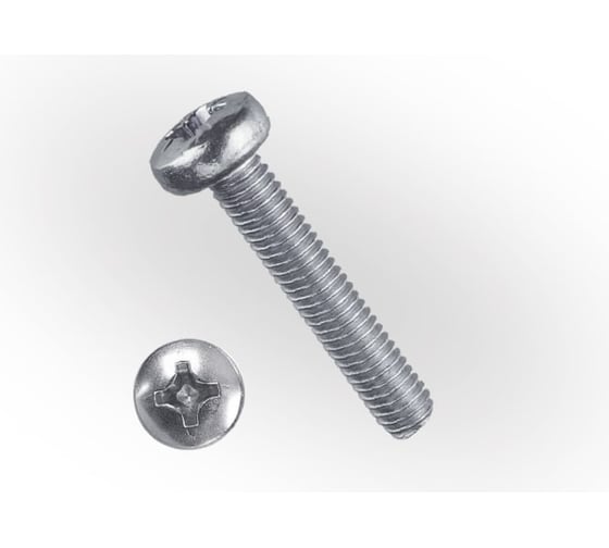 Винт ЖЕСТЬ DIN 7985, цинк, M5x60 мм, 6 шт., европодвес УТ-00001947 1