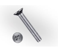 Винт ЖЕСТЬ DIN 965, цинк, М4x50 мм, 8 шт., европодвес УТ-00009877