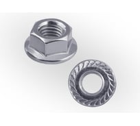 Гайка с фланцем ЖЕСТЬ DIN 6923, M4, 18 шт., европодвес УТ-00010411